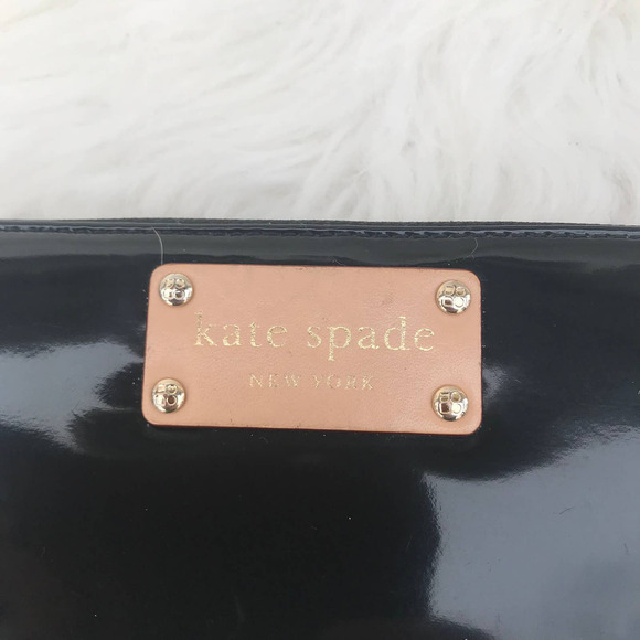 Kate Spade Neda Patent Leather Zip Around Wallet - Picture 2 of 14